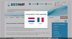 Desktop Screenshot of dryfast.be