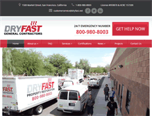 Tablet Screenshot of dryfast.net